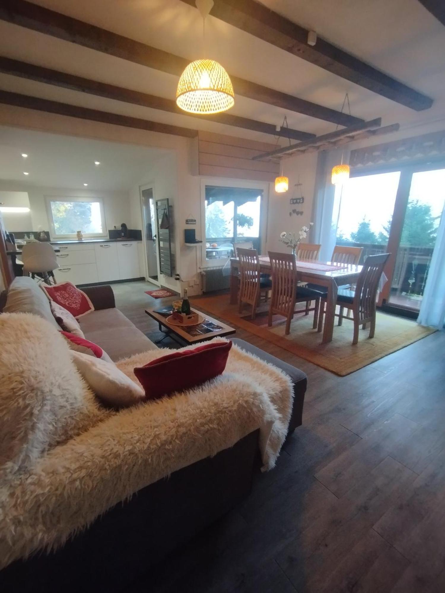Chalet Au Bois Des Ecureuils Classe Trois Etoiles. Muhlbach-sur-Munster 외부 사진